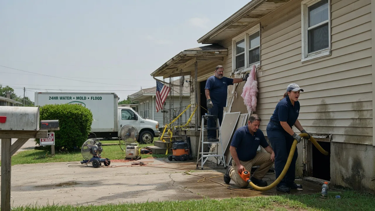 Water Damage Repair in Wallisville, TX near me